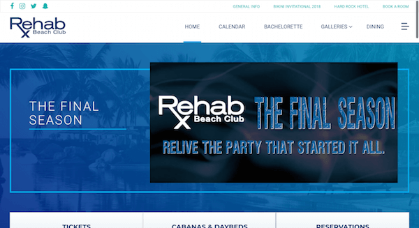Rehab Beach Club