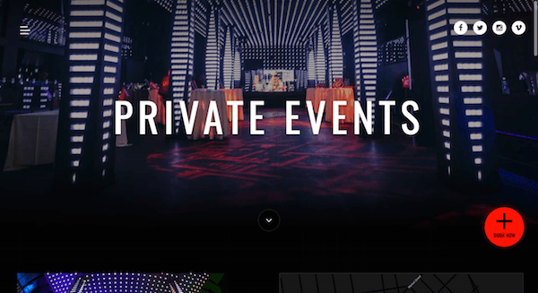 Temple Private Events